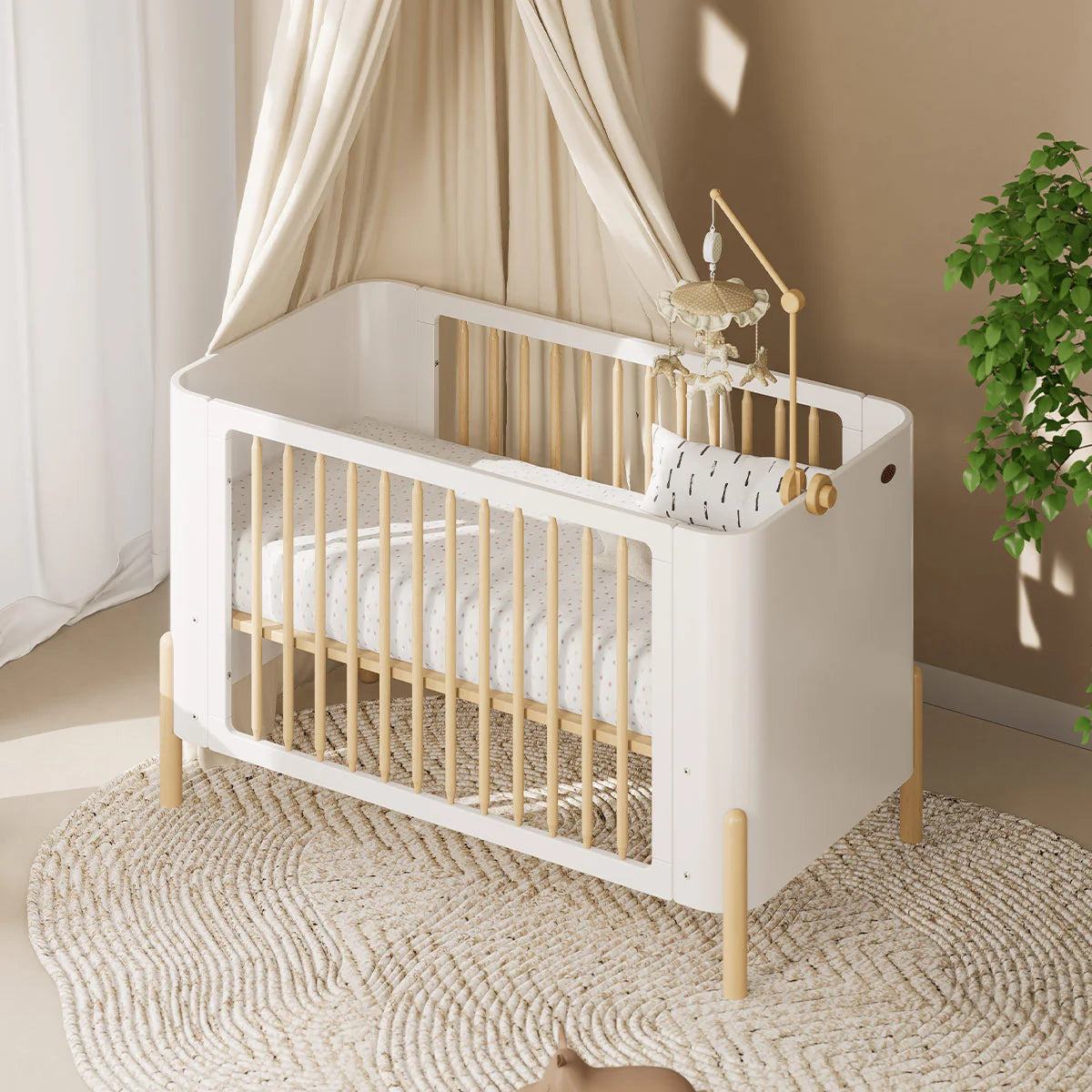 Nova Cot Bed & Pocket Spring Mattress Bundle
