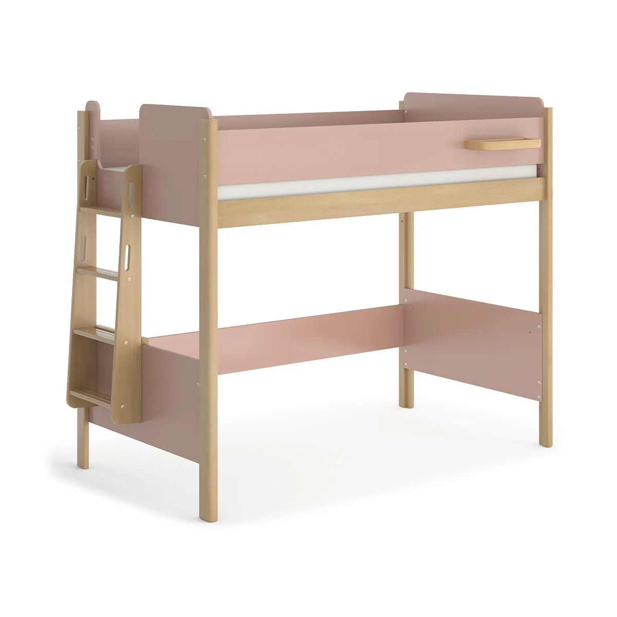 Natty King Single Loft Bed With Ladder