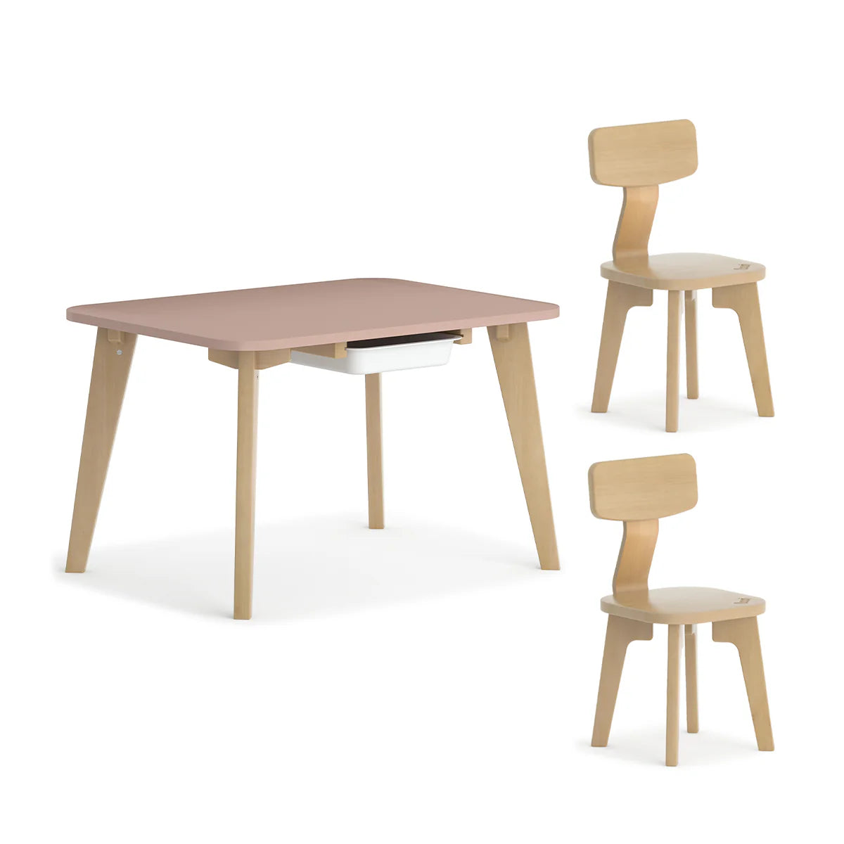 Boori Tidy Table V23 With Two Chairs Package