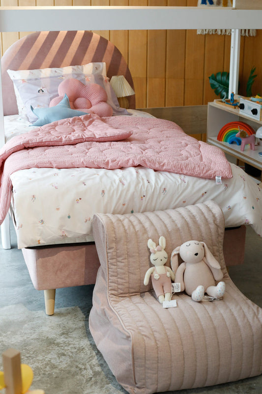 Poufy Beanbag Single Sofa