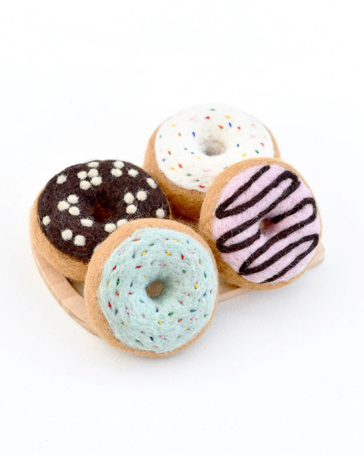 Tara Treasures Felt Doughnuts Donuts (Set of 4)