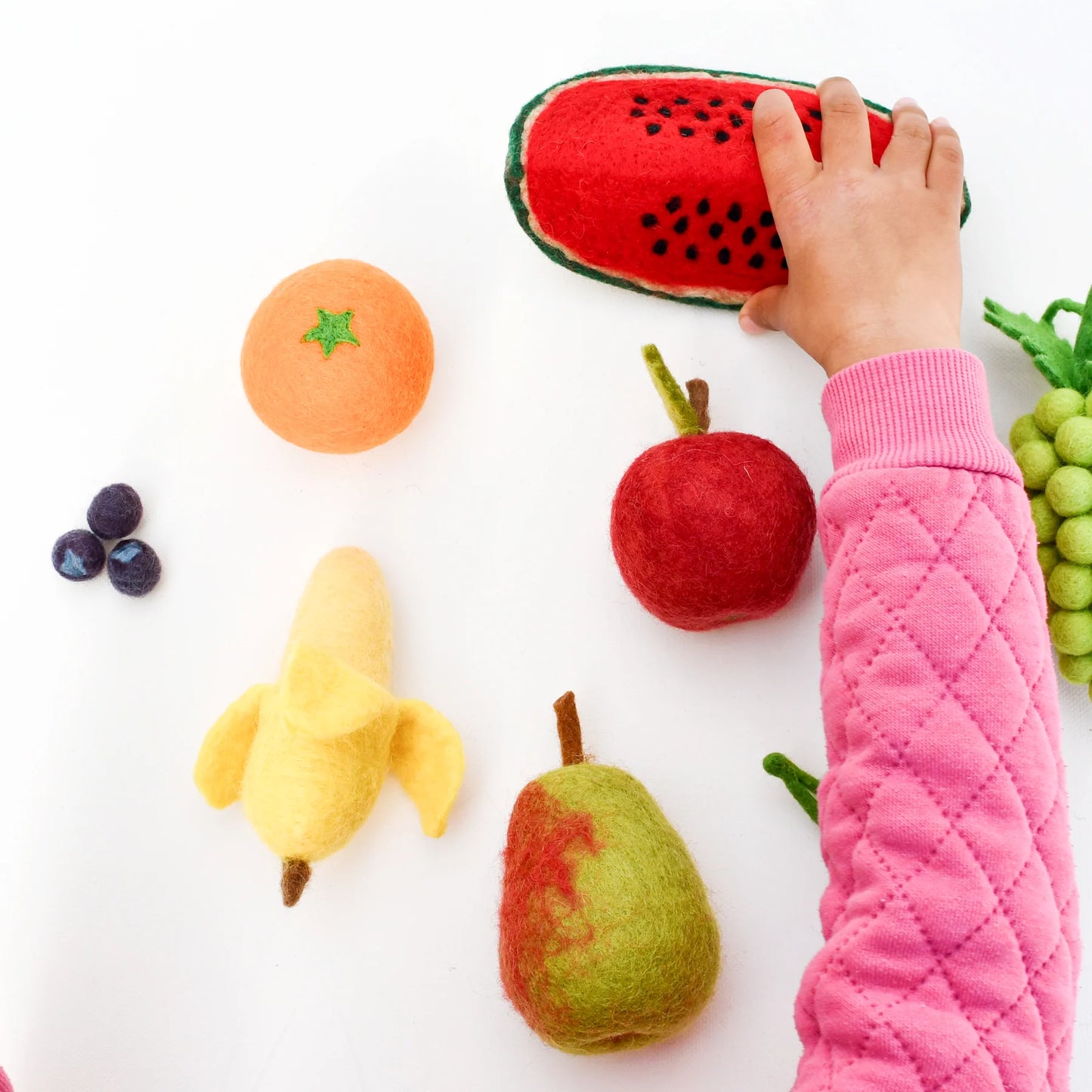 Tara Treasures Felt Food Groups Play Food - Fruits