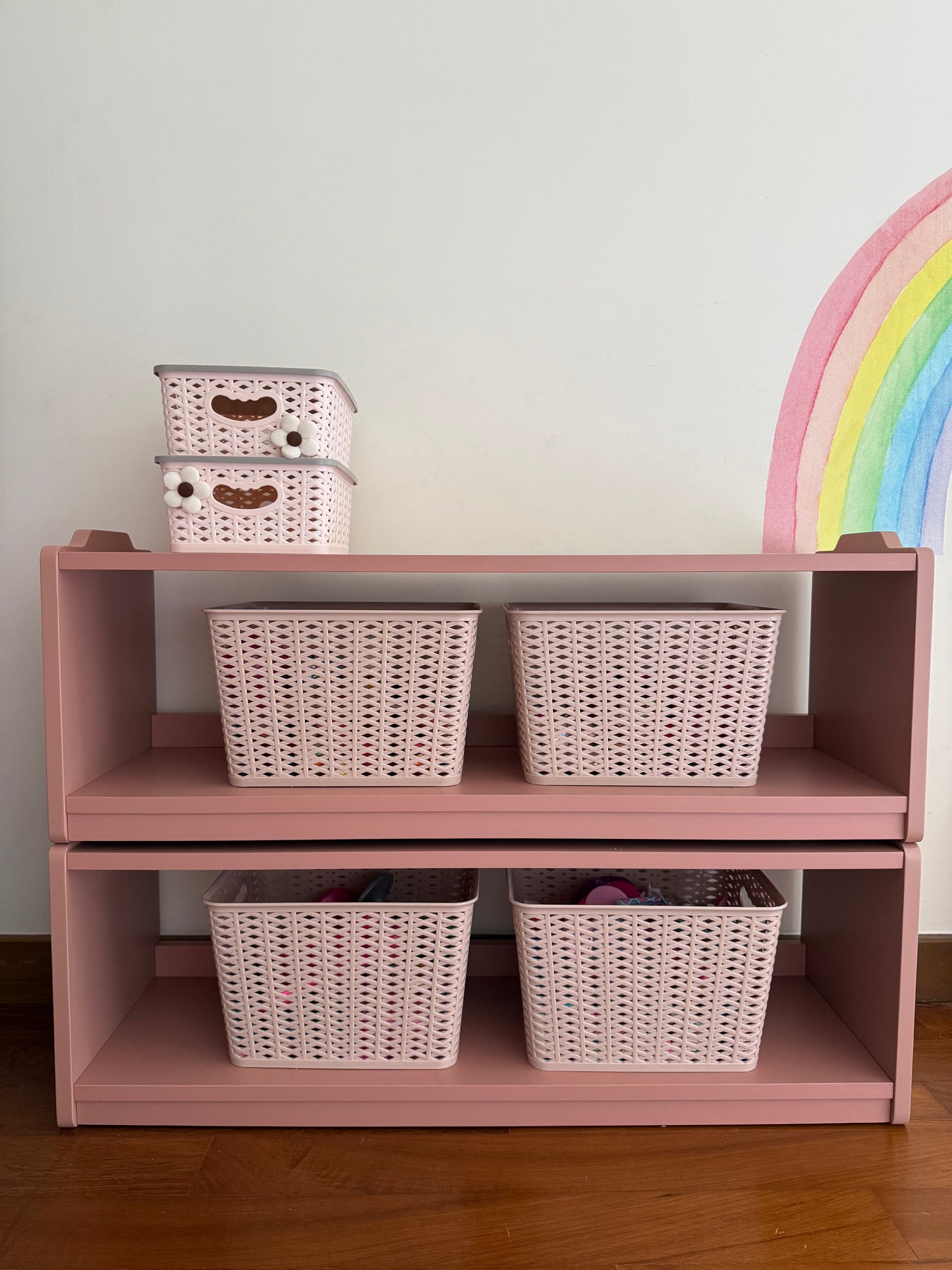 The Jenga Stackable Shelf