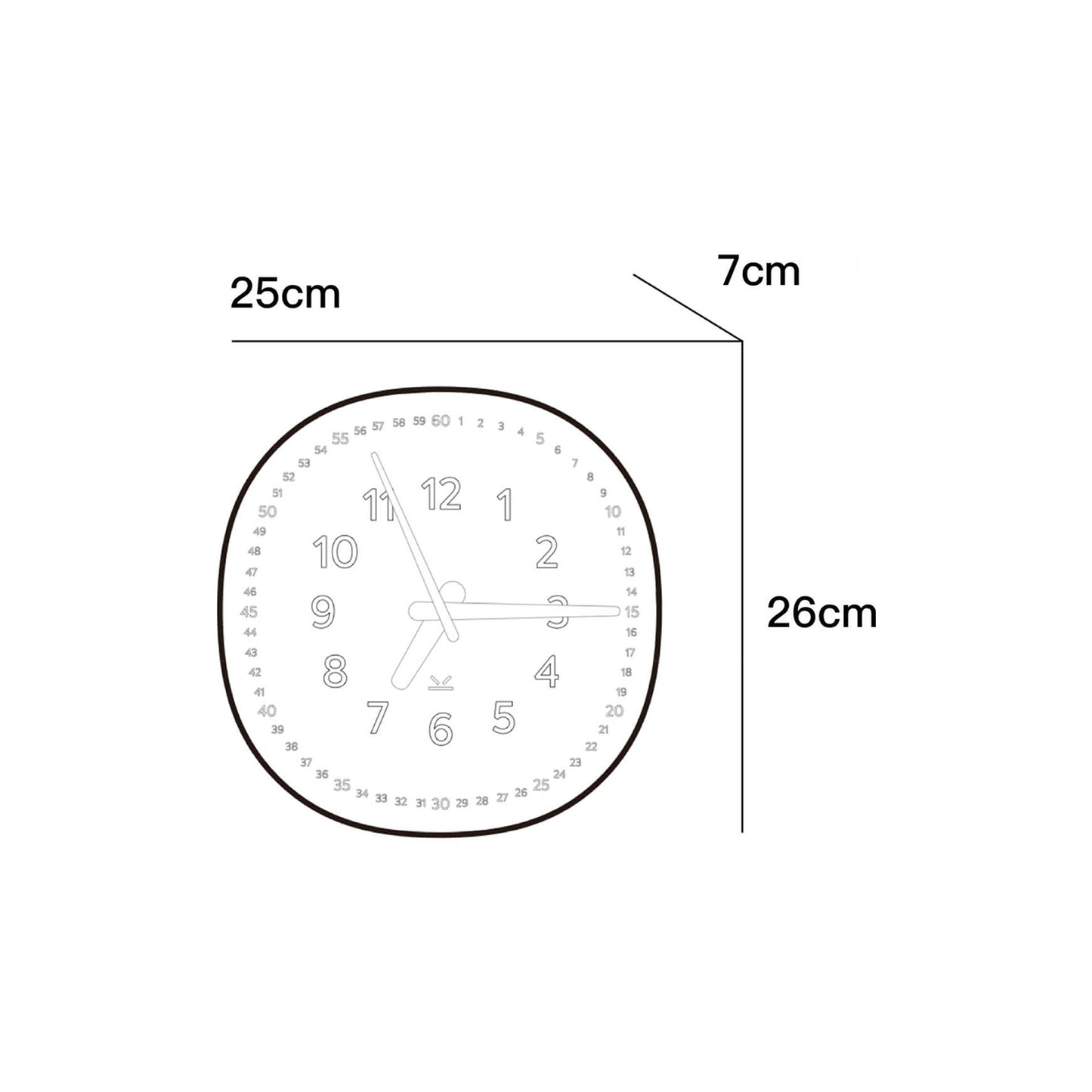Pupupula Little Ben Wall Clock