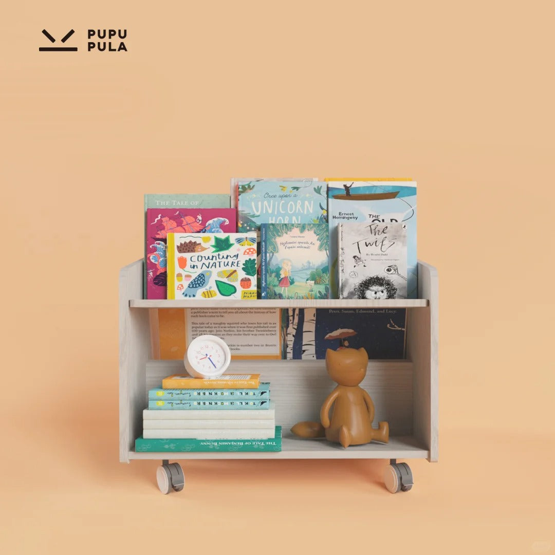 Pupupula Little Pants Mobile Bookshelf