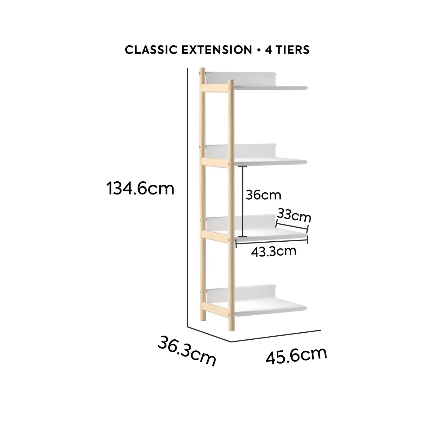PUPUPULA Modular Storage Shelf System