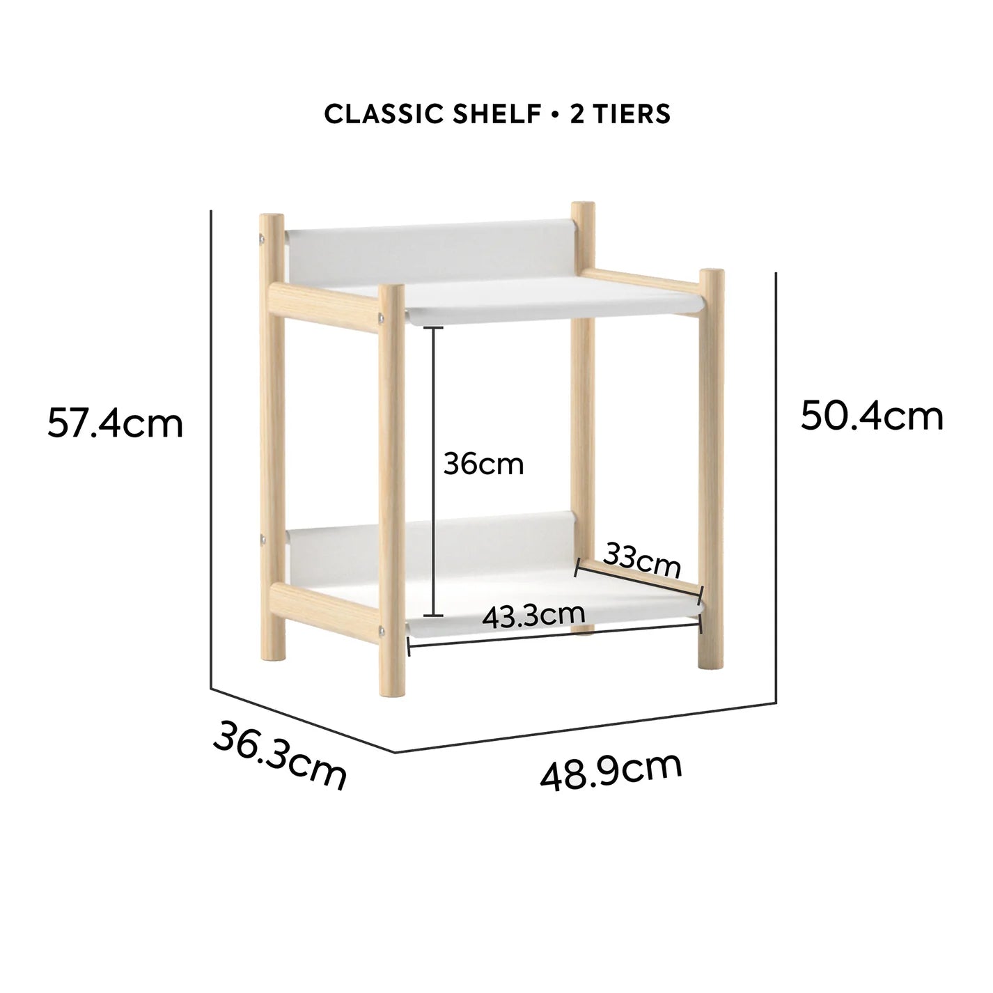 PUPUPULA Modular Storage Shelf System