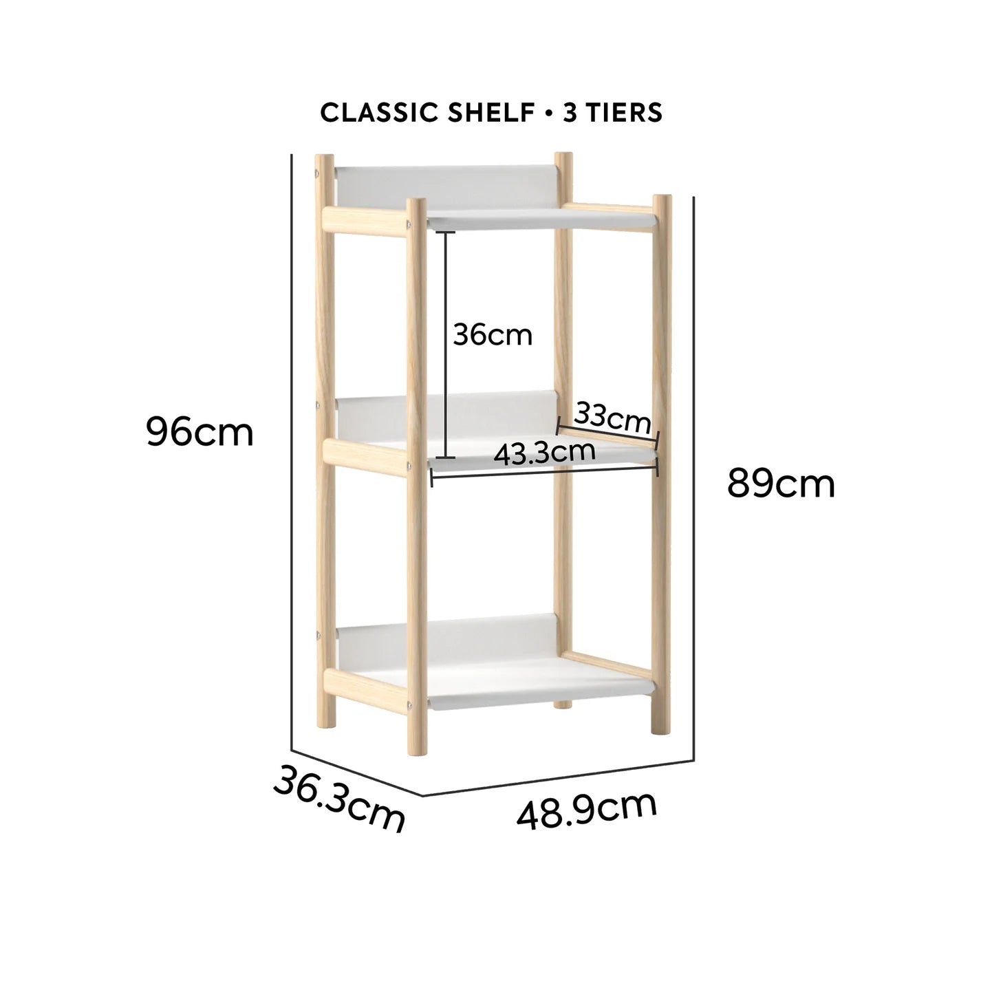 PUPUPULA Modular Storage Shelf System