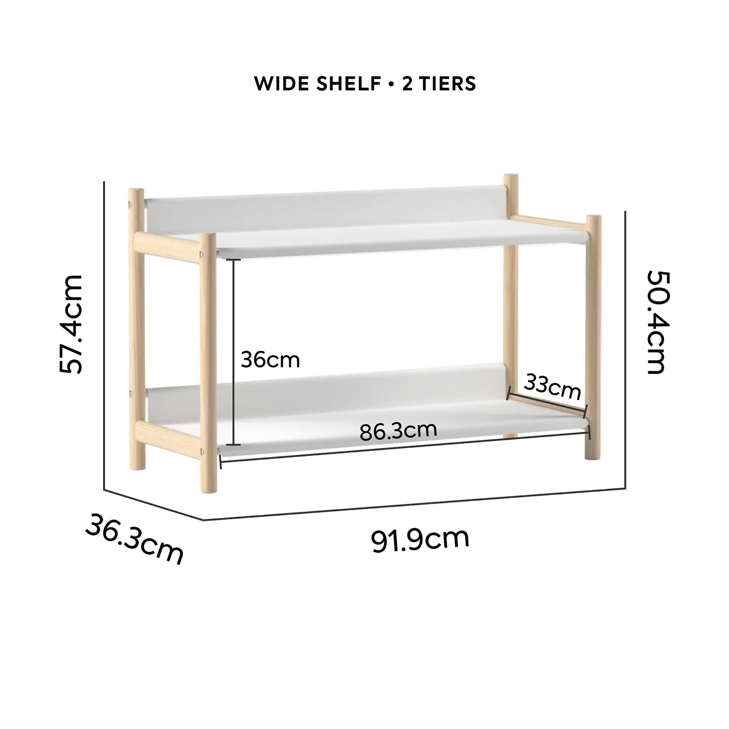 PUPUPULA Modular Storage Shelf System