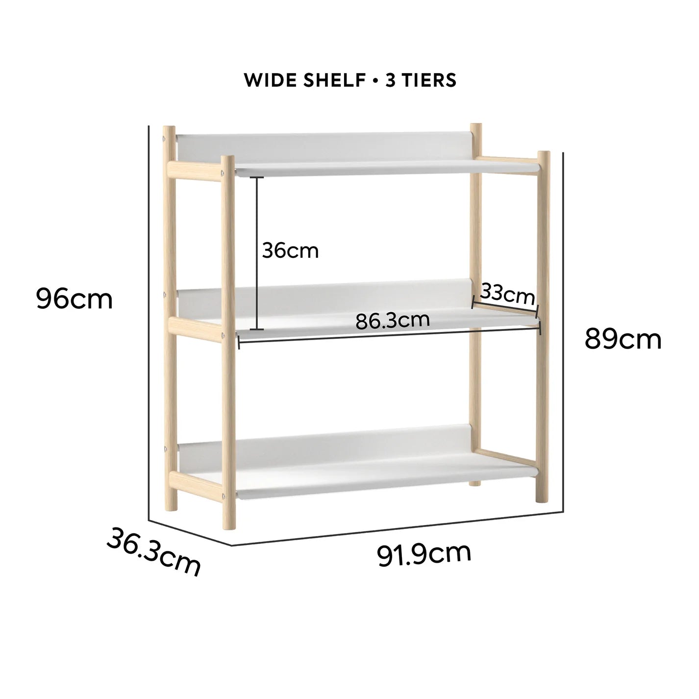 PUPUPULA Modular Storage Shelf System