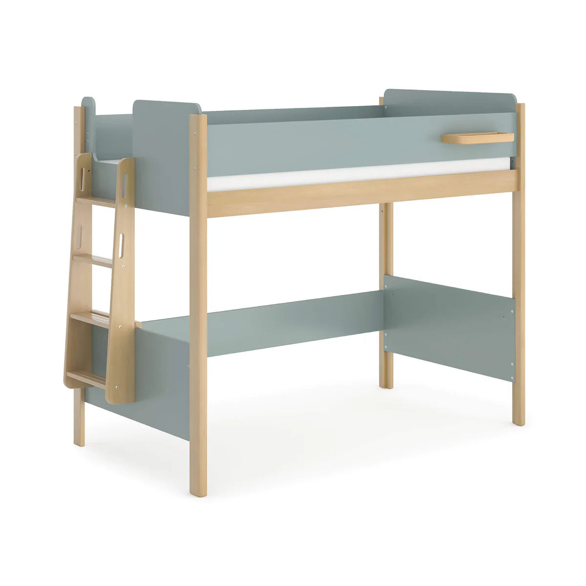 Natty King Single Loft Bed With Ladder