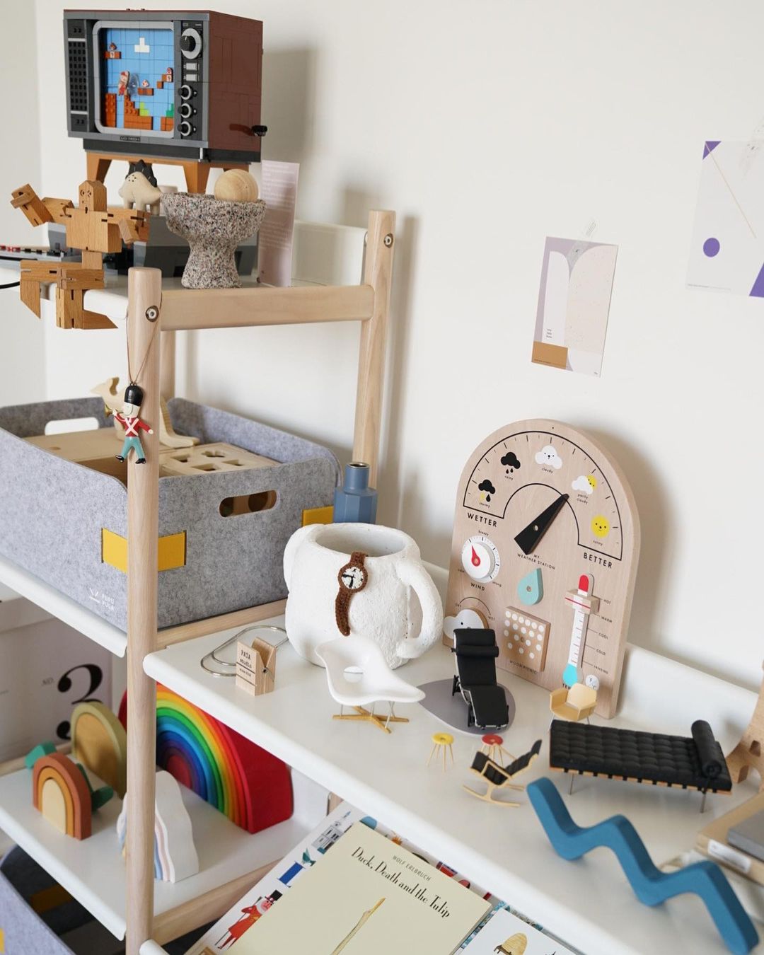PUPUPULA Modular Storage Shelf System