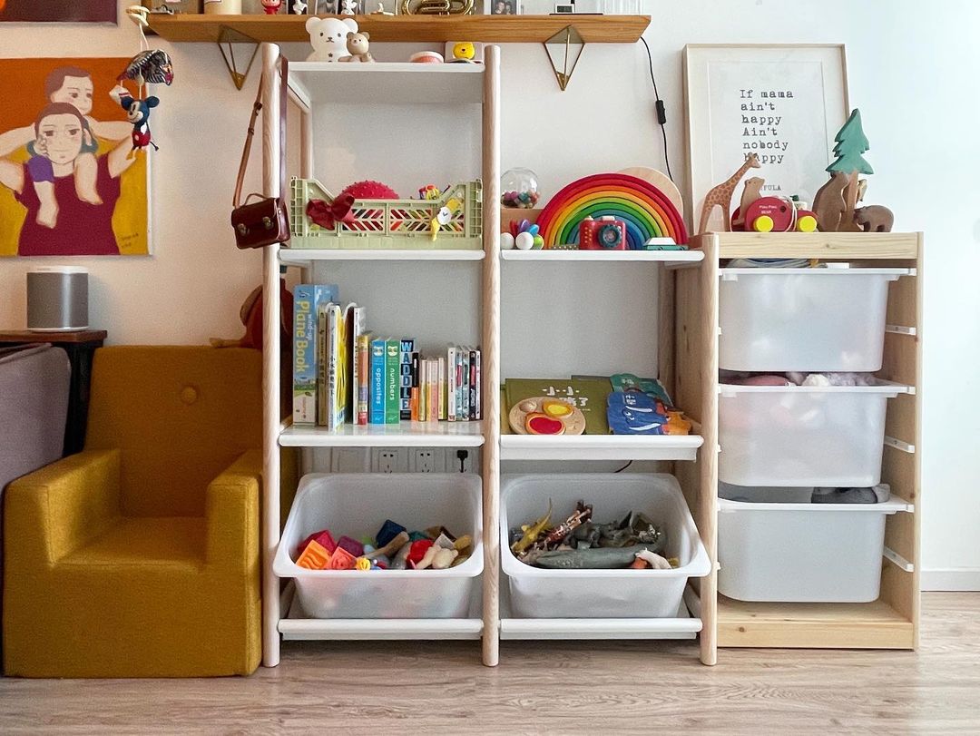 PUPUPULA Modular Storage Shelf System