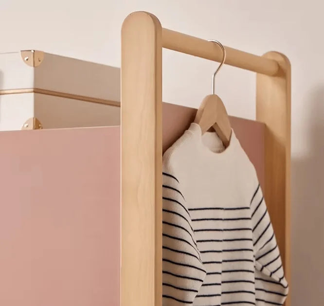 Tidy 2 door wardrobe with 2 drawers