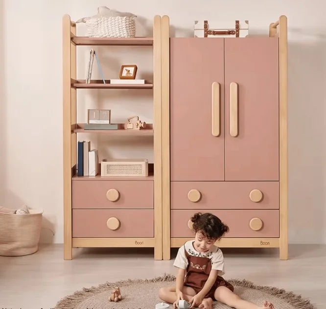 Tidy 2 door wardrobe with 2 drawers