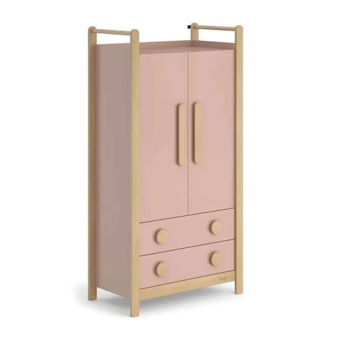 Tidy 2 door wardrobe with 2 drawers