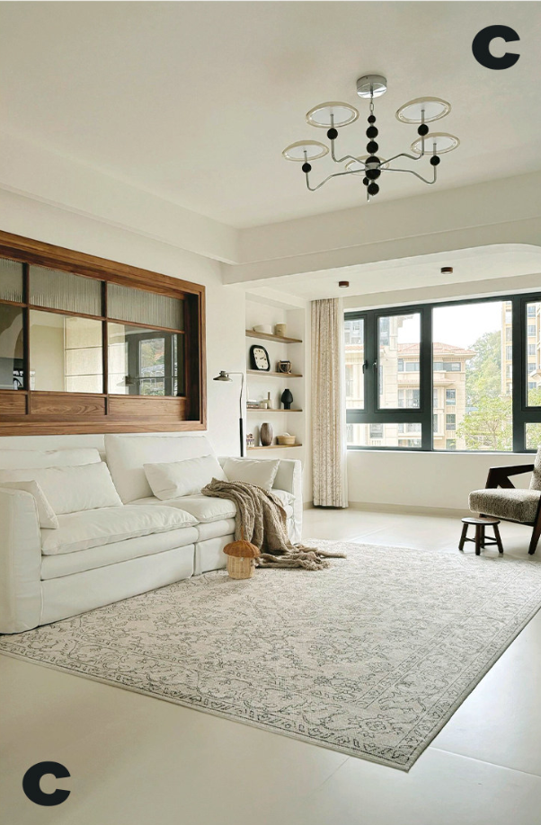 Burlington House Machine Washable Rug