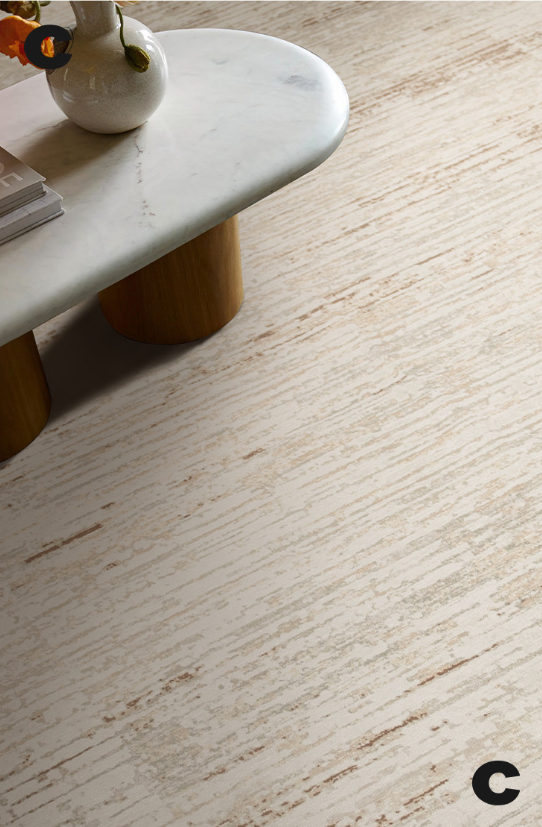 Sandy Beach Machine Washable Rug