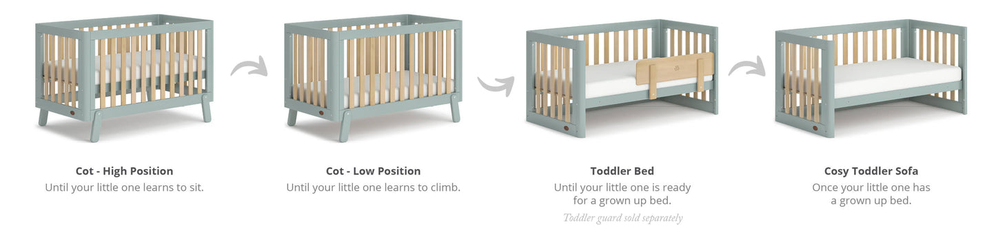 Turin Cot Bed Bundle