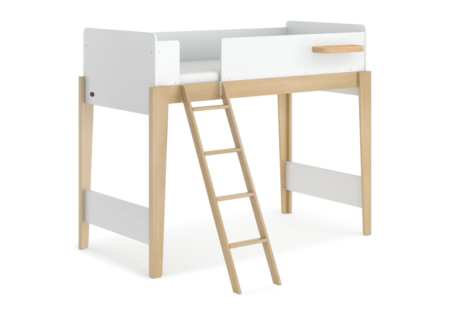 Barley White & Almond, Bunk Bed in KL, Kids Beds, Kids beds frames, kids single bed, space saving kids beds, double-decker bed, kids bunk bed Malaysia