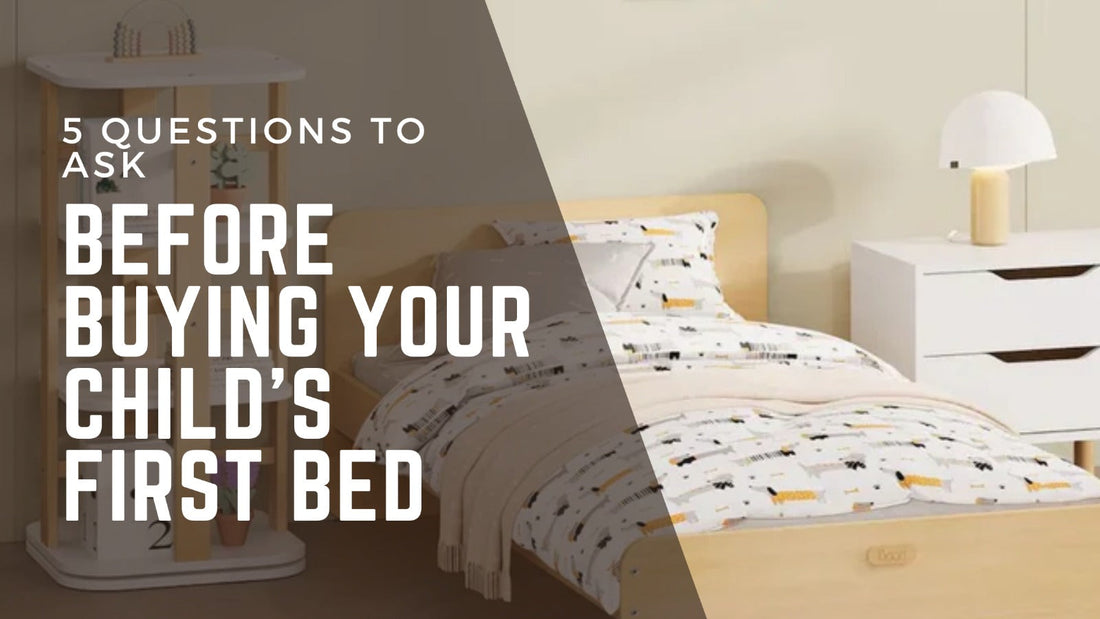 5 Questions to Ask Before Buying Your Child’s First Bed