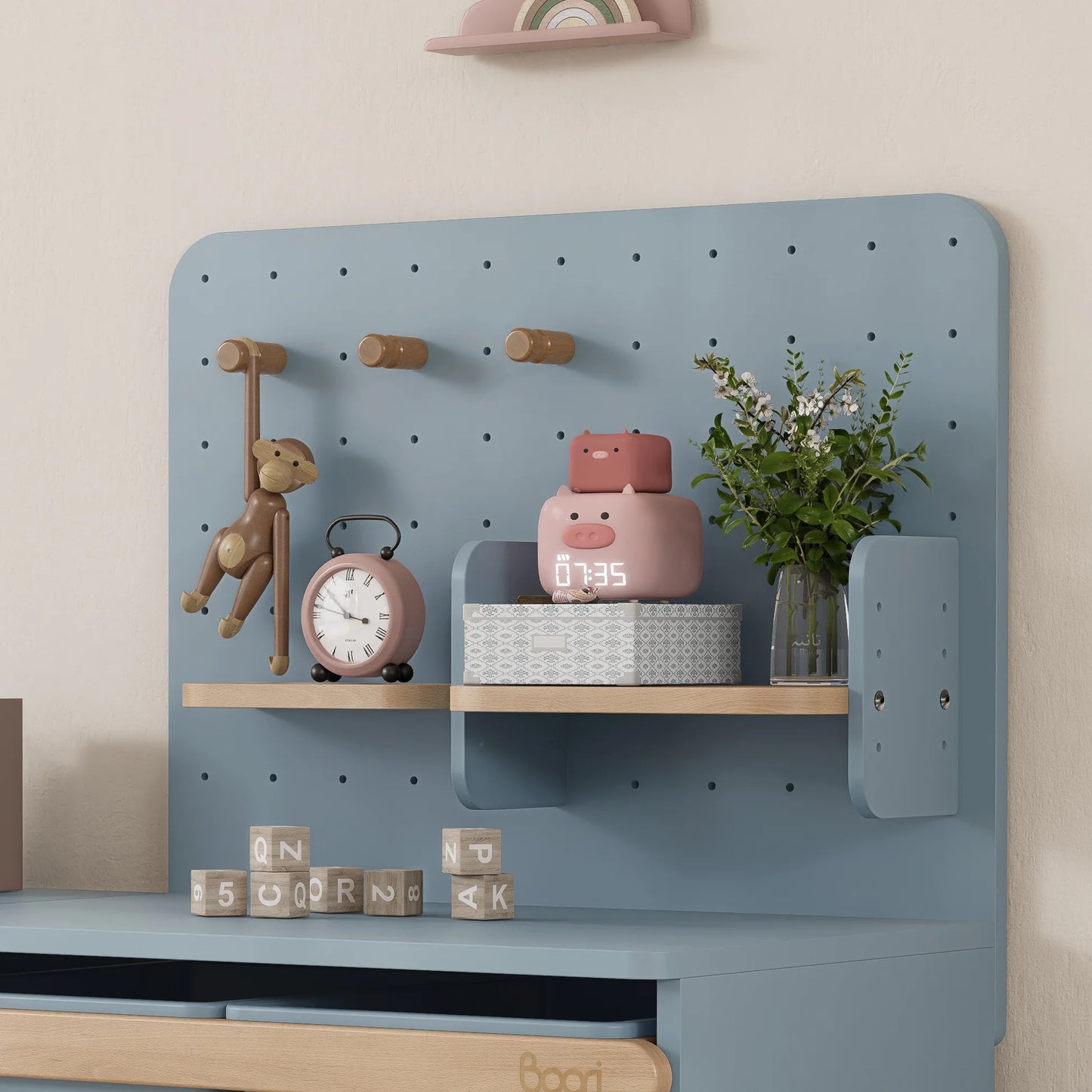 Tidy Toy Cabinet Pegboard