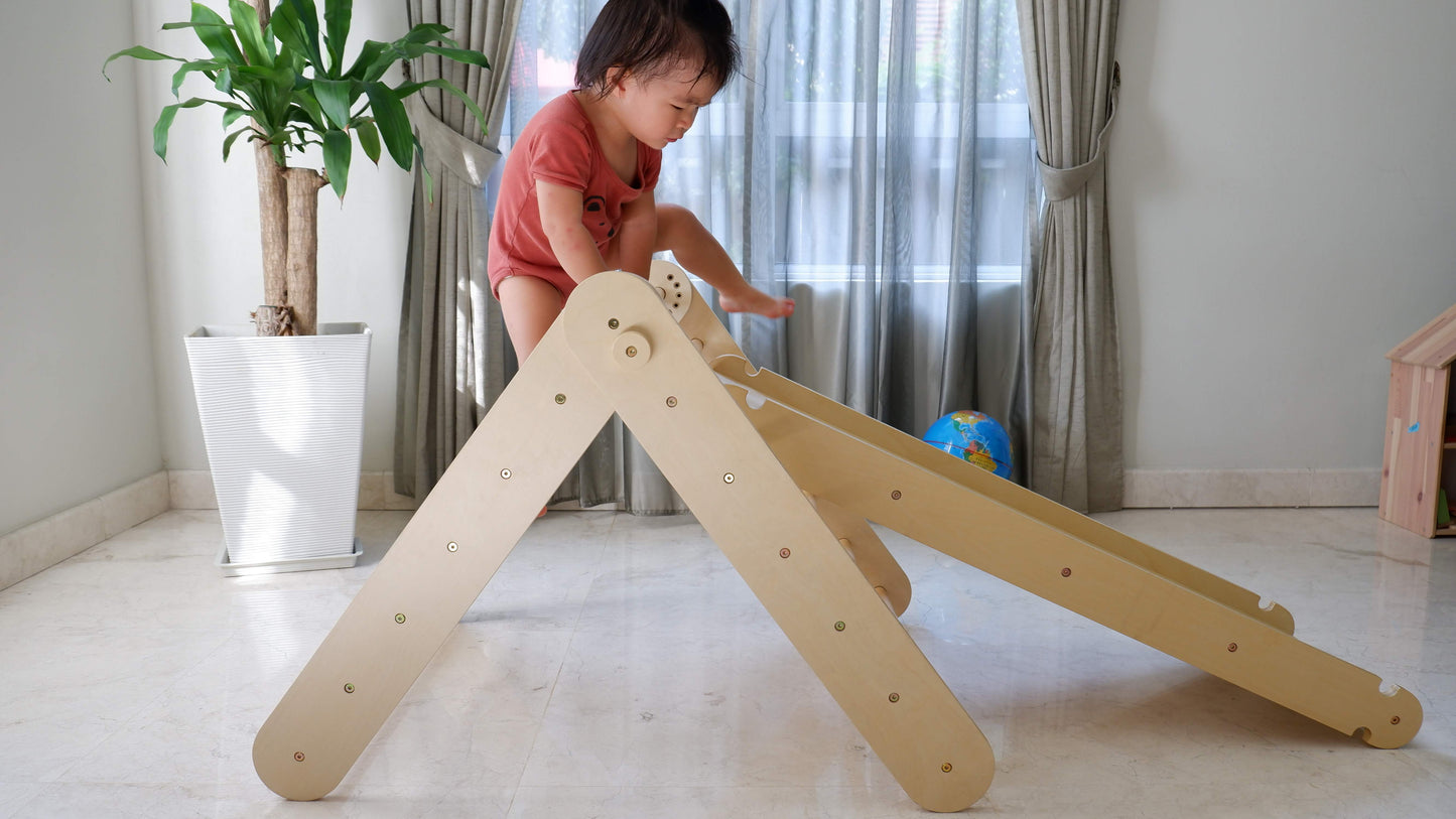 The Finley Pikler and Reversible Slide/Ramp bundle