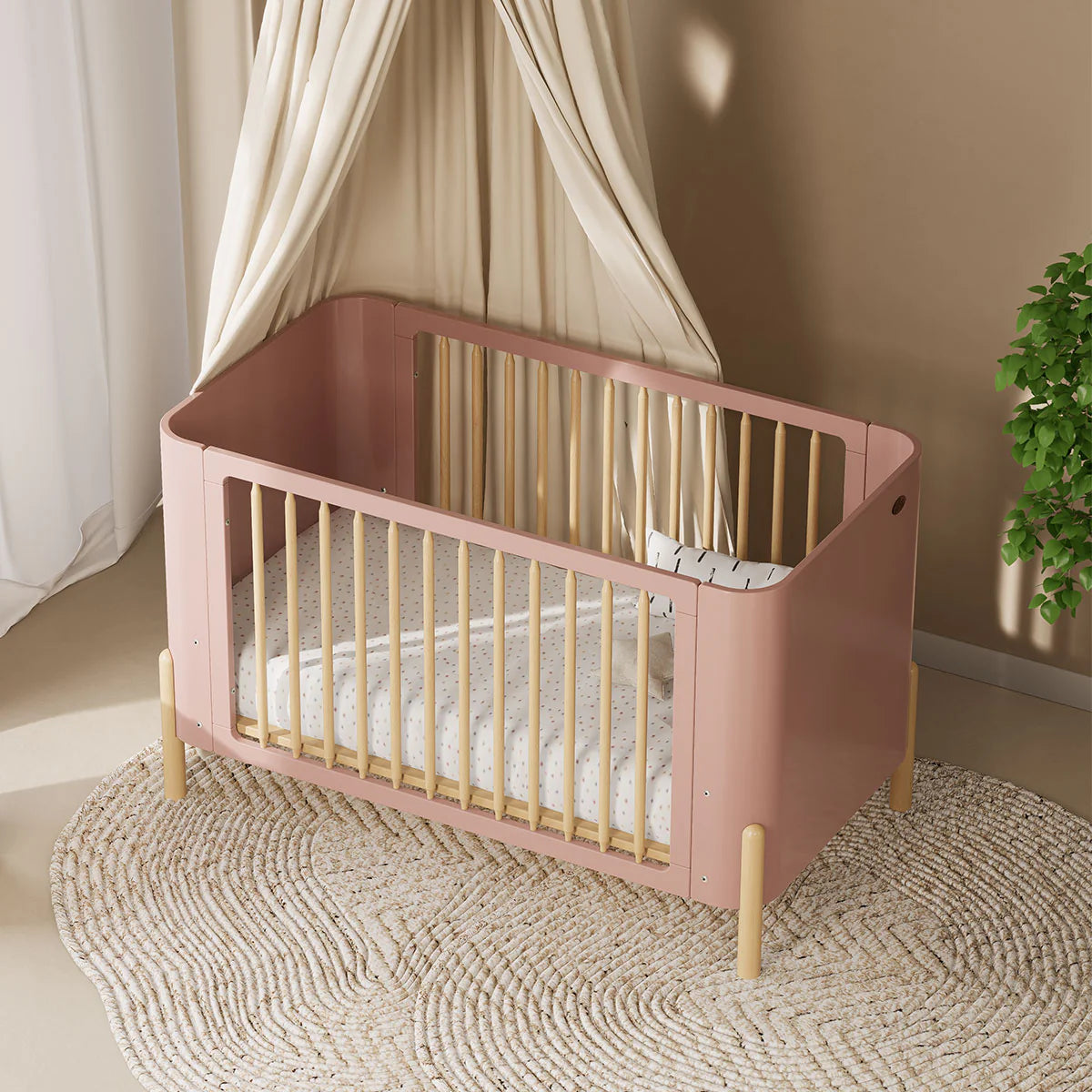 Nova Cot Bed & Pocket Spring Mattress Bundle