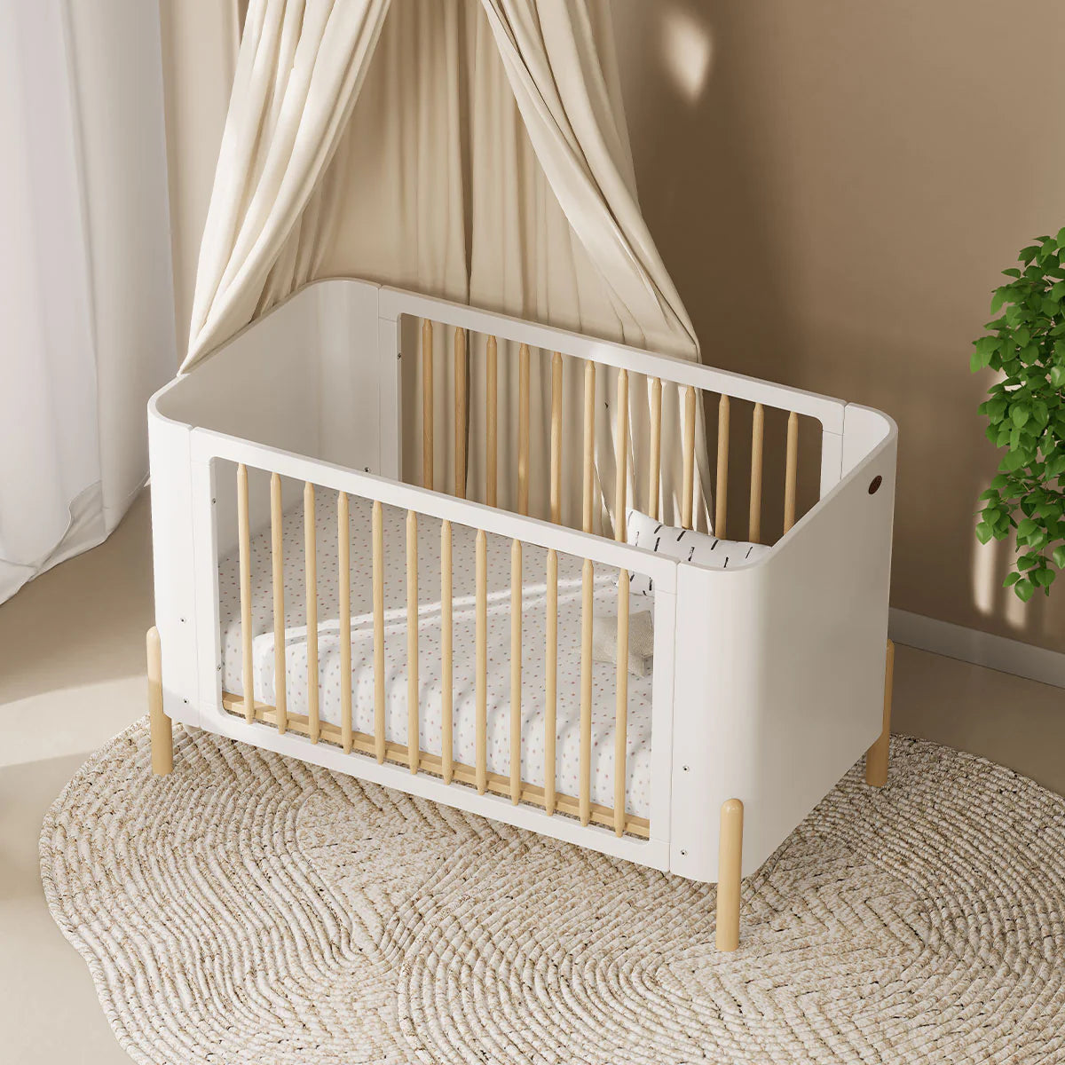 Nova Cot Bed & Pocket Spring Mattress Bundle