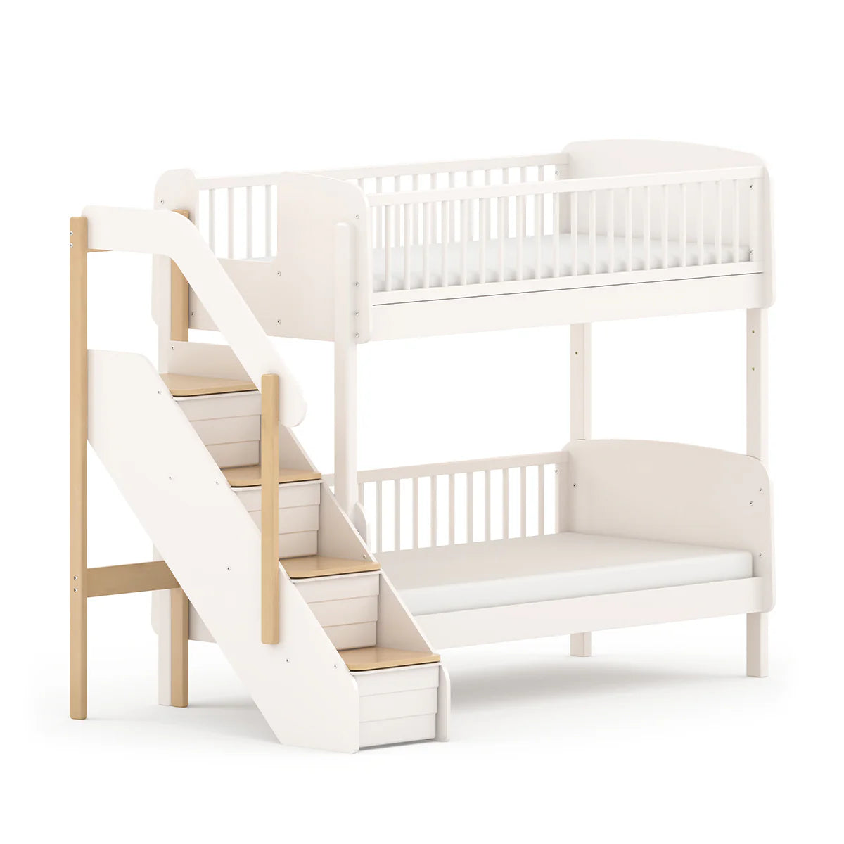 Matilda Single Bunk Bed With Storage Staircase