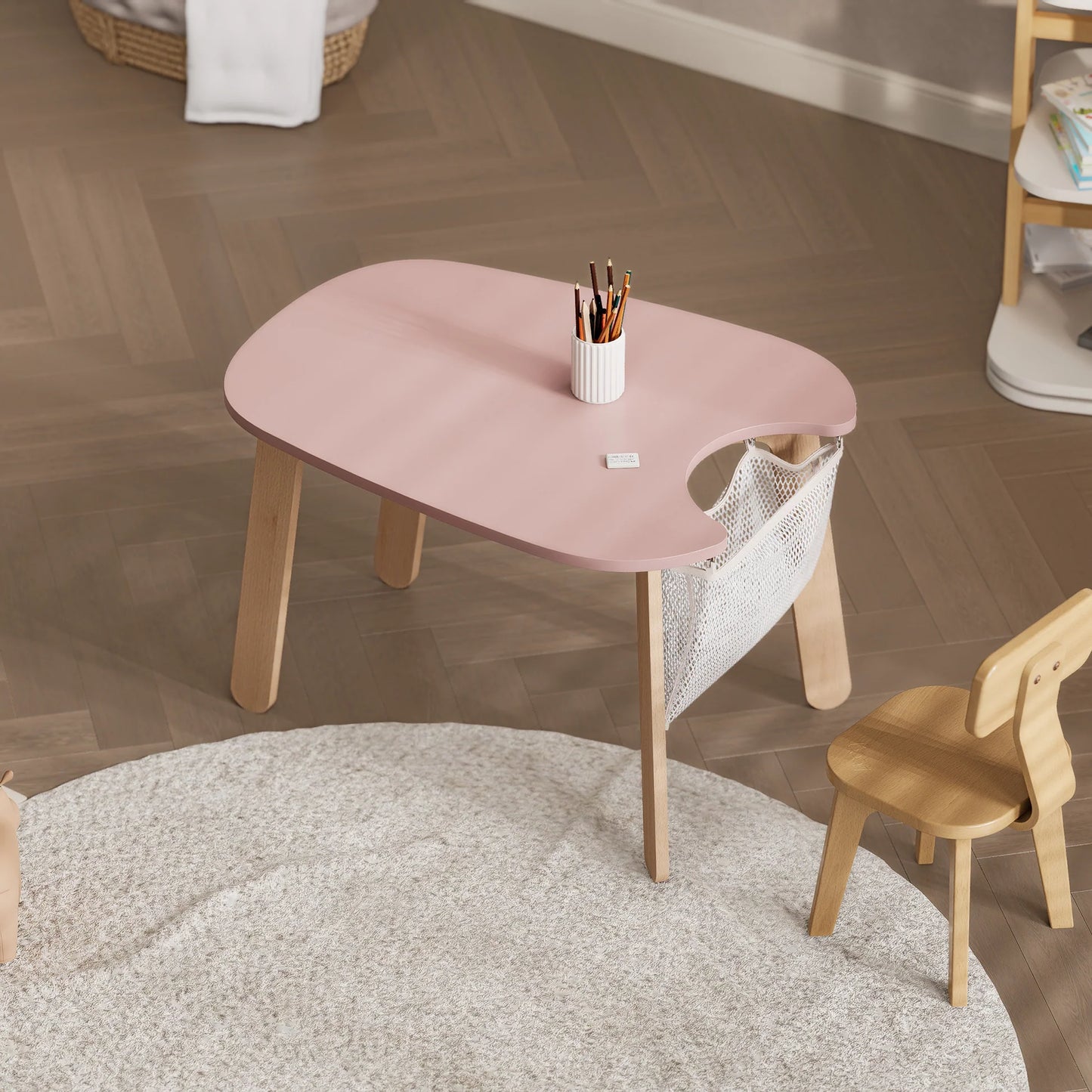 Tidy Play Table for Kids With 2 Tidy Chairs Set
