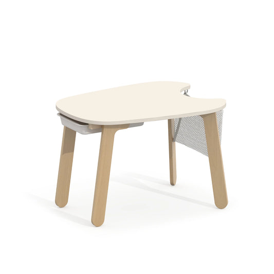 Tidy Play Table for Kids | Round Play Table with Storage Net