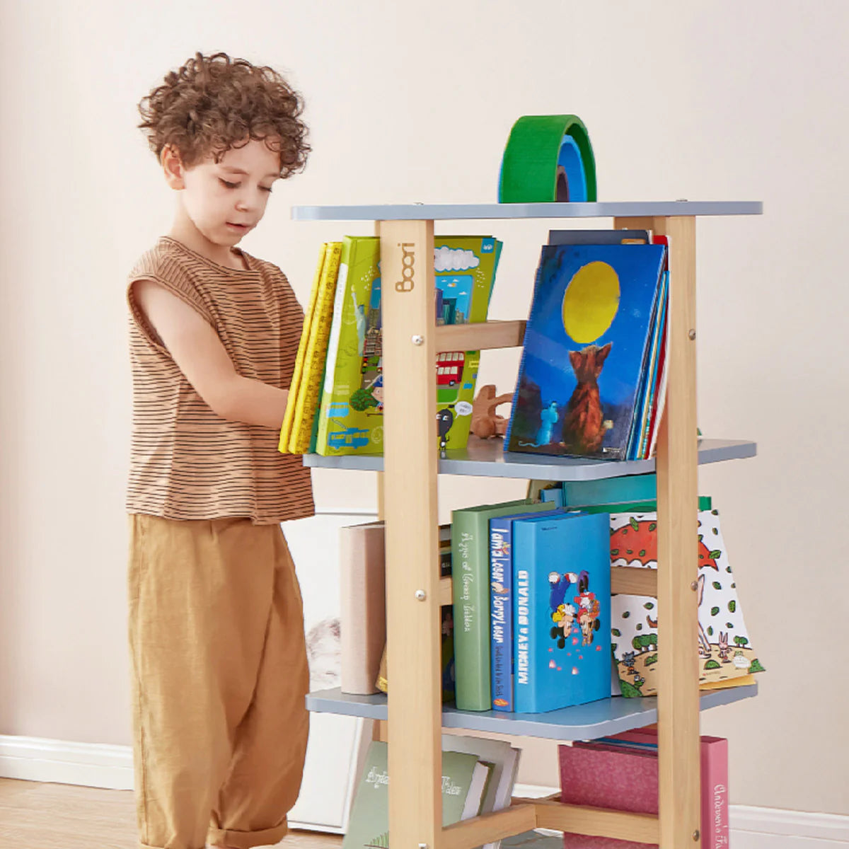 Boori Tidy Rotating Bookshelf