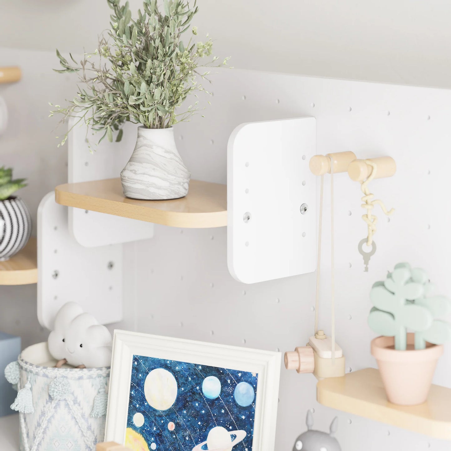 Tidy Toy Cabinet Pegboard