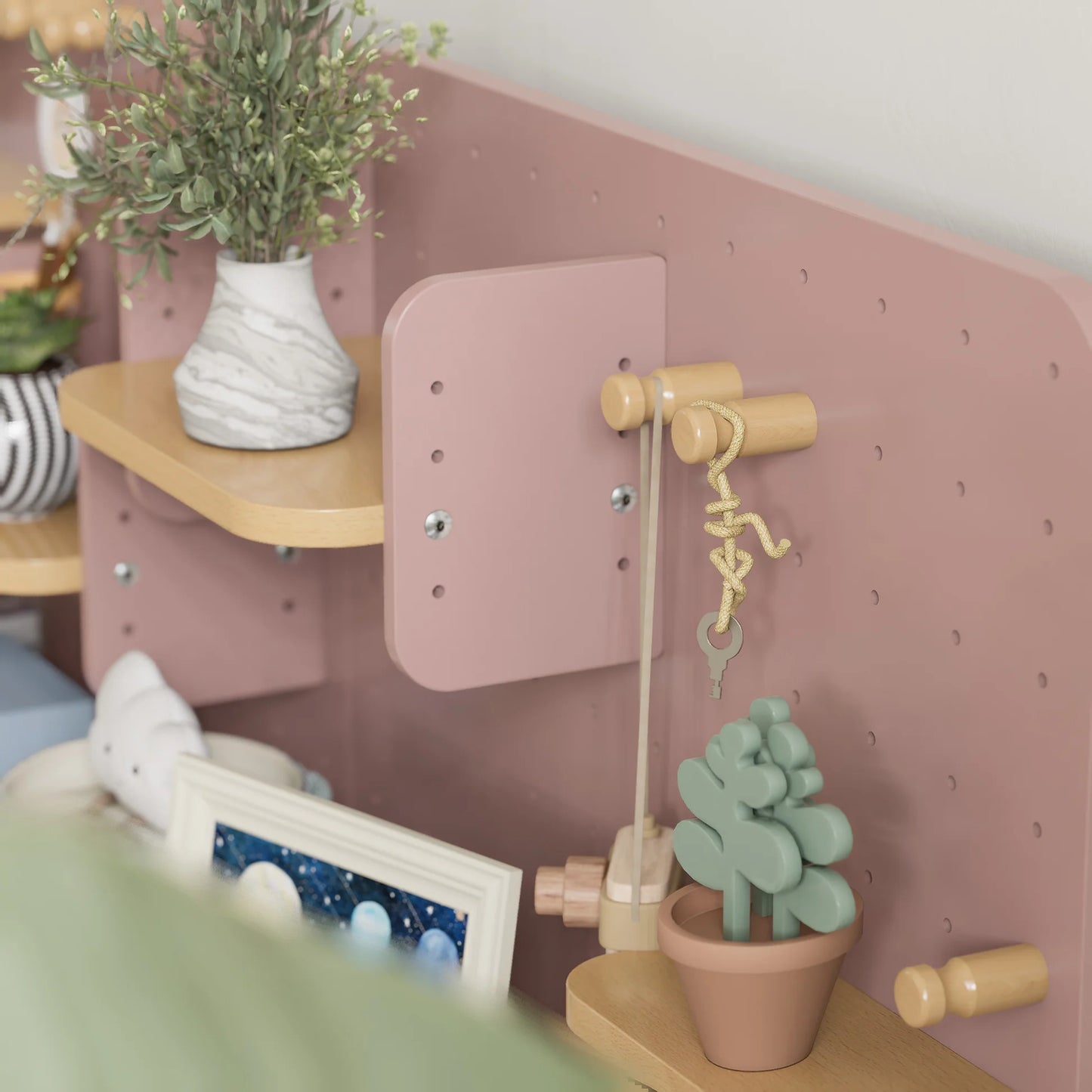 Tidy Toy Cabinet Pegboard