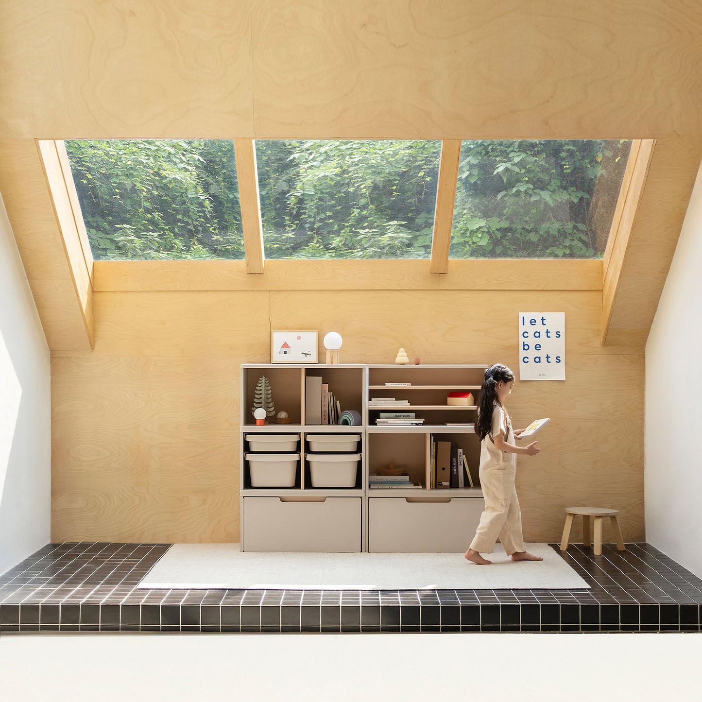 Pupupula Cube Montessori Drawer Cabinet