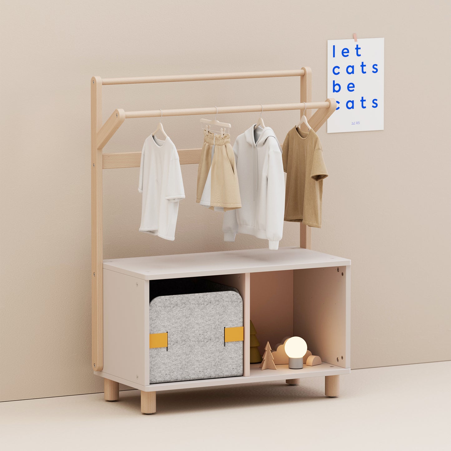 Pupupula Cube Montessori Flex Cabinet