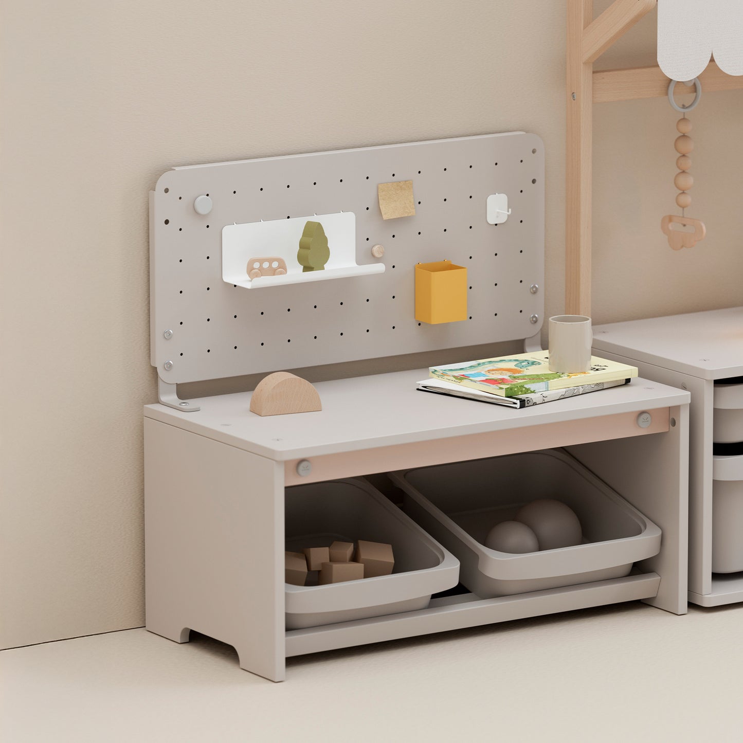 Pupupula Cube Montessori Play Cabinet