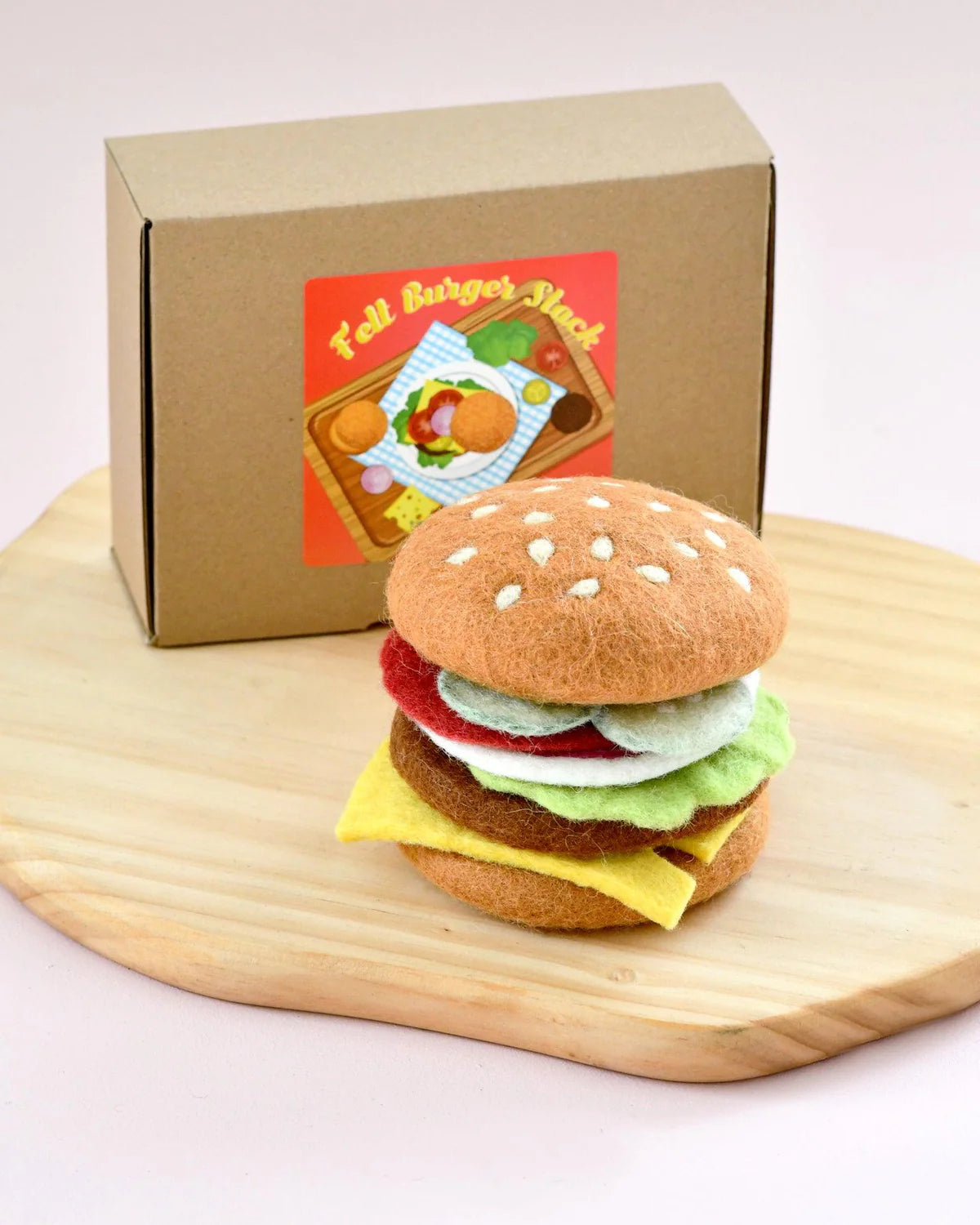 Tara Treasures Felt Burger Stack