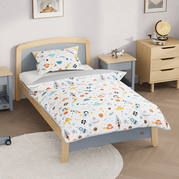 Space Journey Single Quilt Cover Set