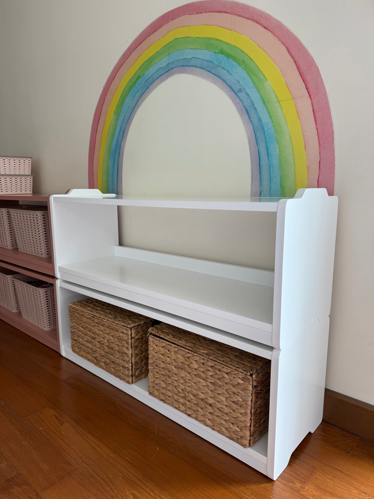 The Jenga Stackable Shelf