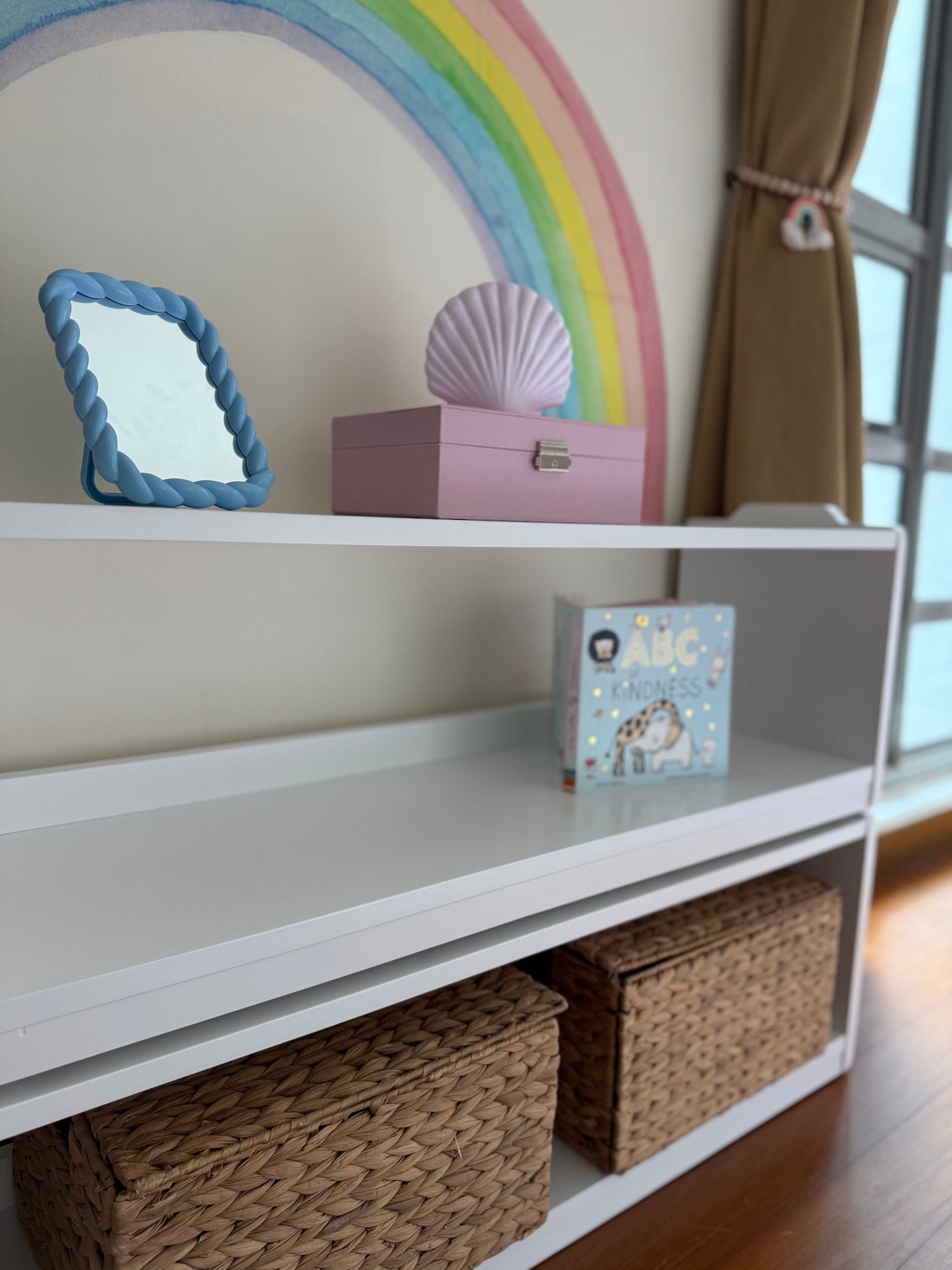 The Jenga Stackable Shelf