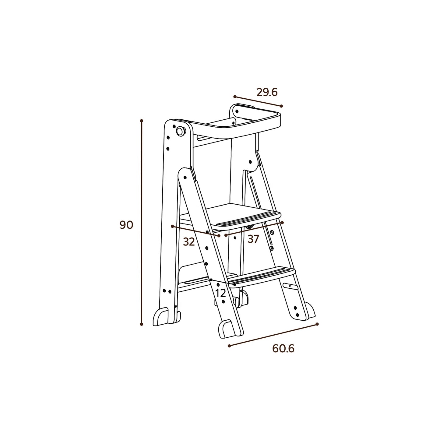 Pupupula Little Helper Learning Tower