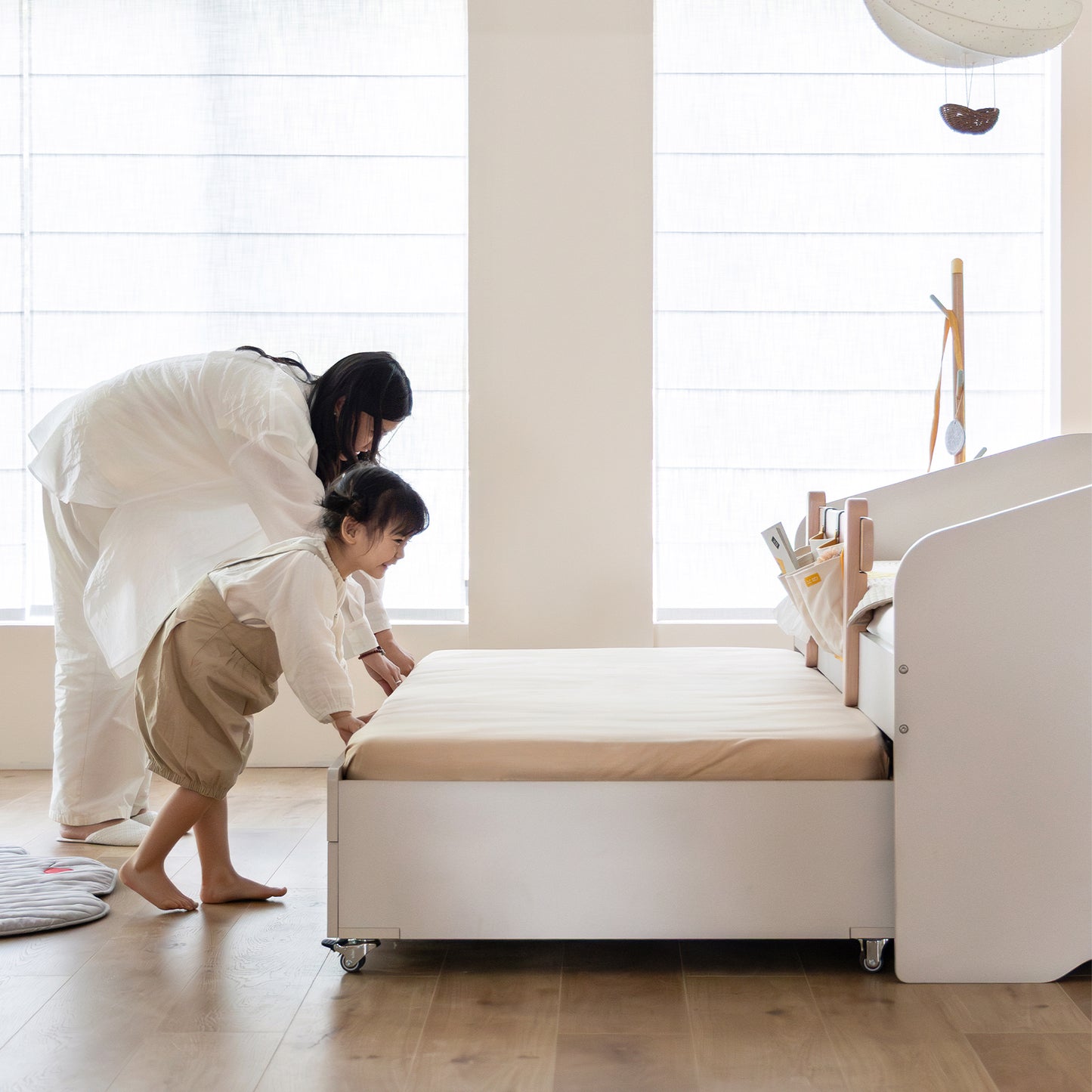Pupupula Little House Trundle Bed