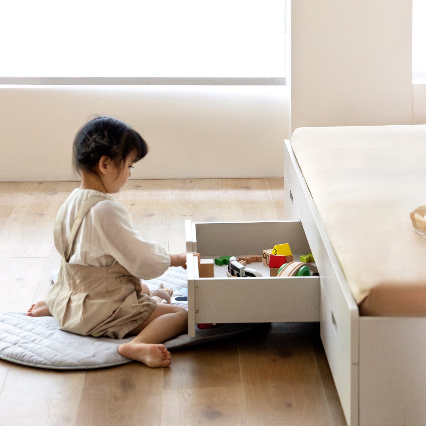Pupupula Little House Trundle Bed