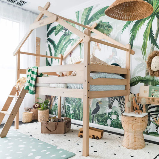 Forest Teepee Single Loft Bed