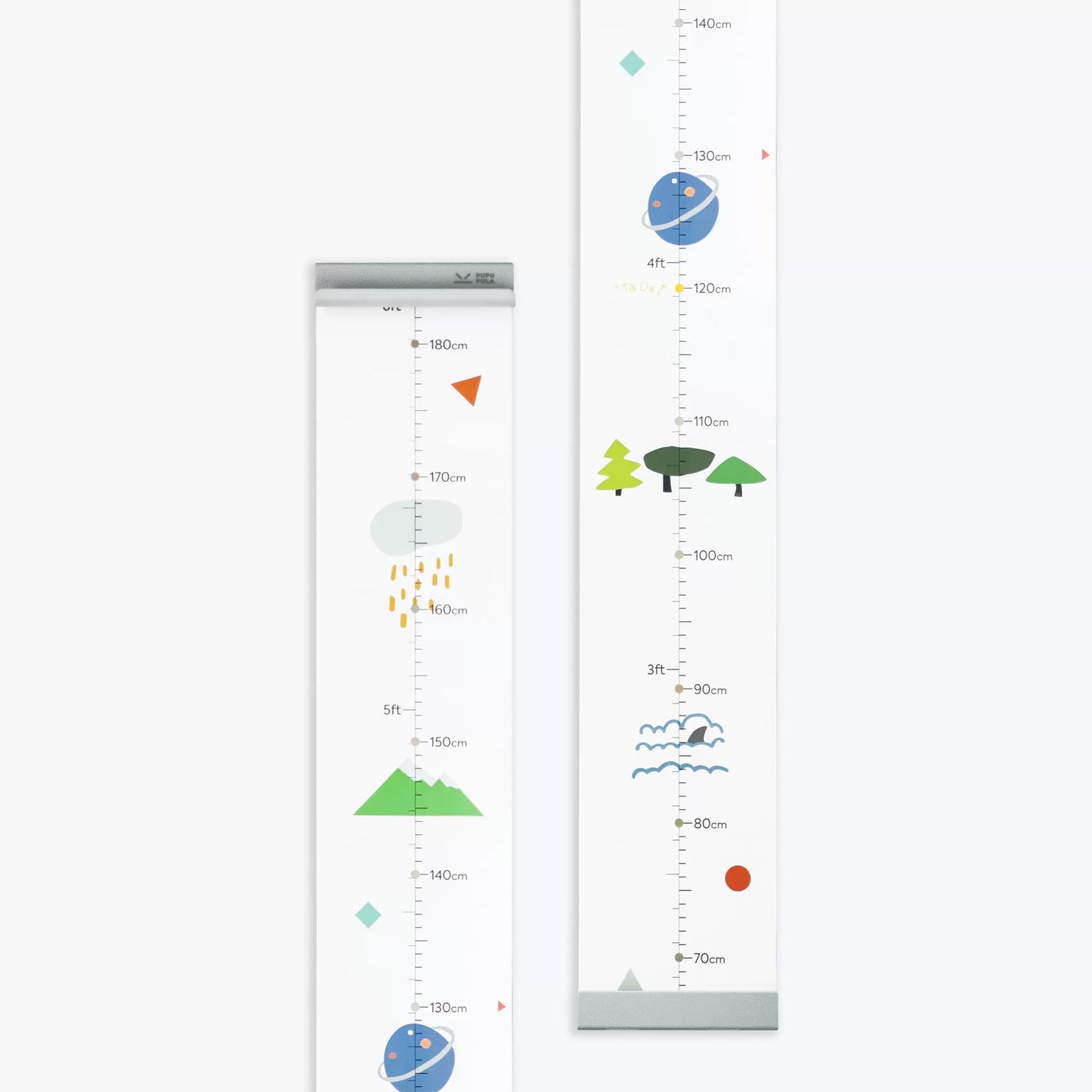 Pupupula's Ta Da Height Growth Chart