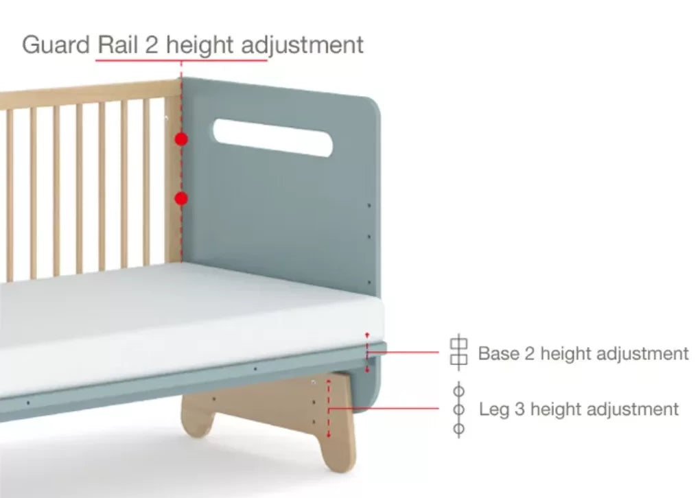 Yarra Bedside Bed