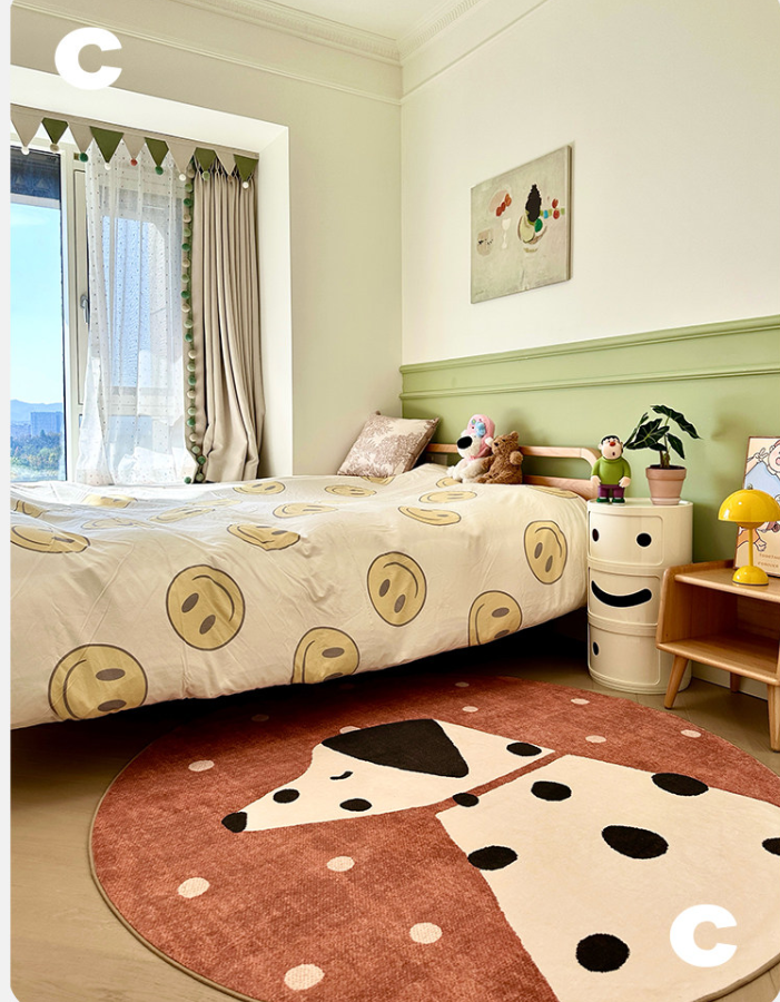 Dalmation Dog Machine Washable Rug