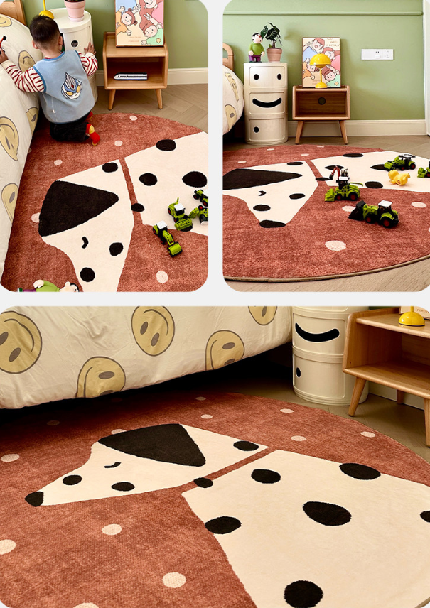 Dalmation Dog Machine Washable Rug